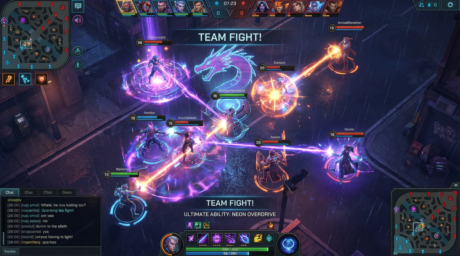 MOBA游戏团战名场面 - 英雄联盟下注 高能时刻